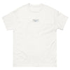T-shirt humour blanc - Contactez-moi pour assistance rapide