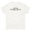 T-shirt rétro 1978 blanc - Best of 1978 pour les nostalgiques