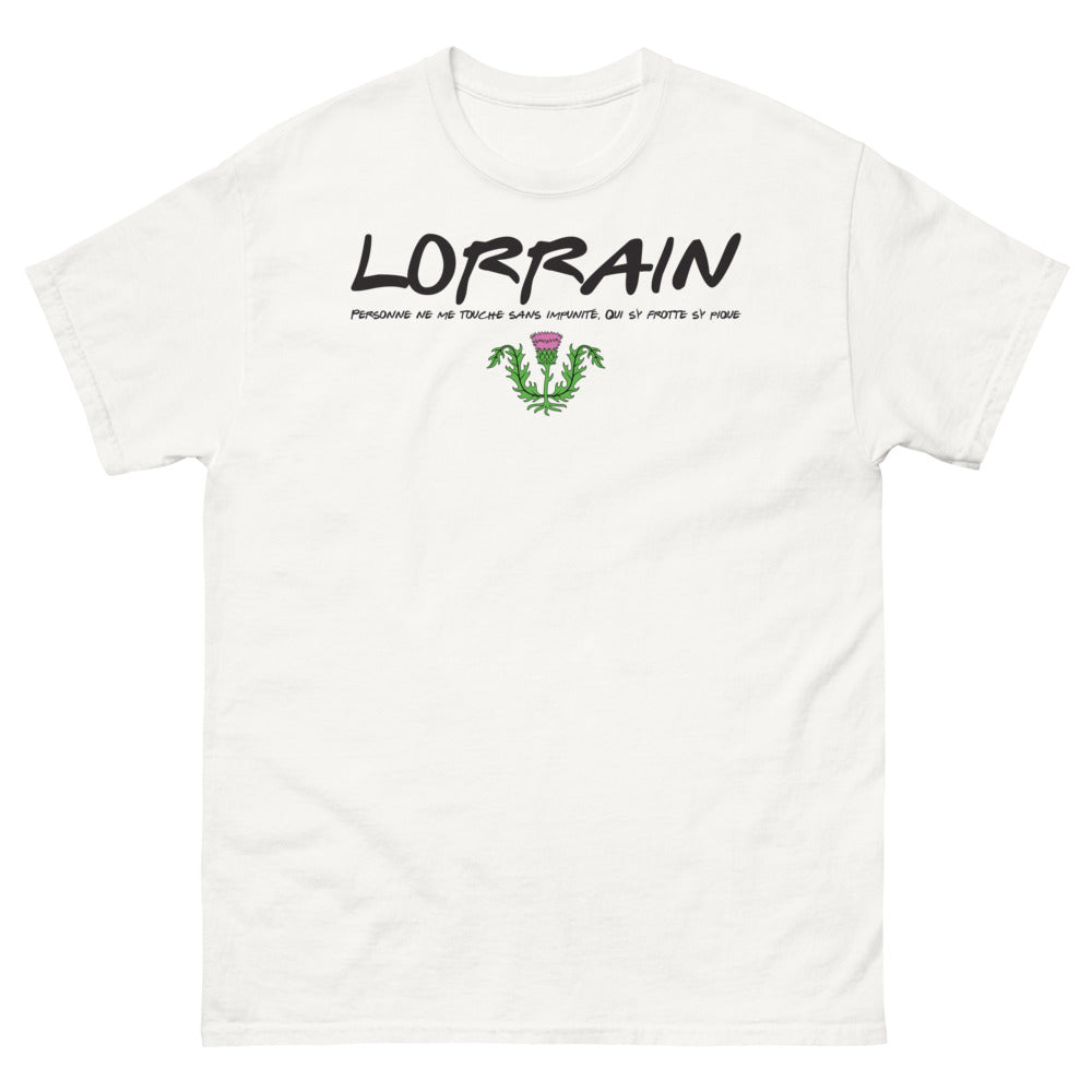 T-shirt Provençal blanc - Qui s'y frotte, s'y pique