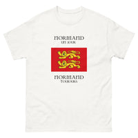 Thumbnail for T-shirt Normand blanc - Un jour, normand toujours