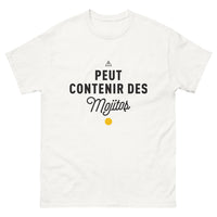 Thumbnail for T-shirt Mojito blanc - Peut contenir des mojitos