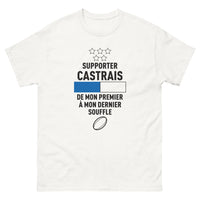 Thumbnail for T-shirt Castrais blanc - De Mon Premier à Mon Dernier Souffle
