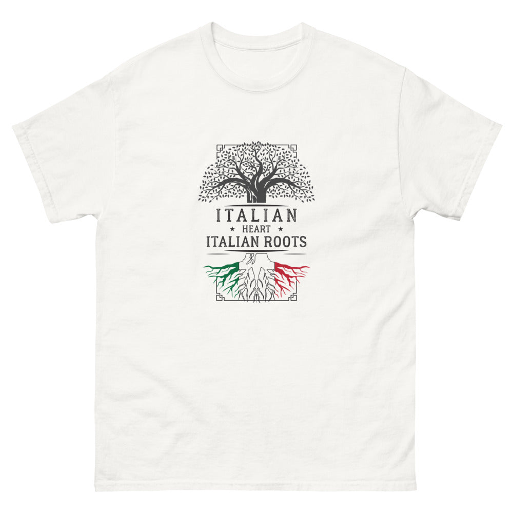 T-shirt Italie blanc - Célébrez vos racines italiennes