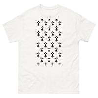 Thumbnail for T-shirt Bretagne blanc - Hermine élégante et discrète