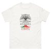 T-shirt Portugal blanc - Mon Coeur, Mes Racines
