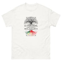 Thumbnail for T-shirt Portugal blanc - Mon cœur, mes racines