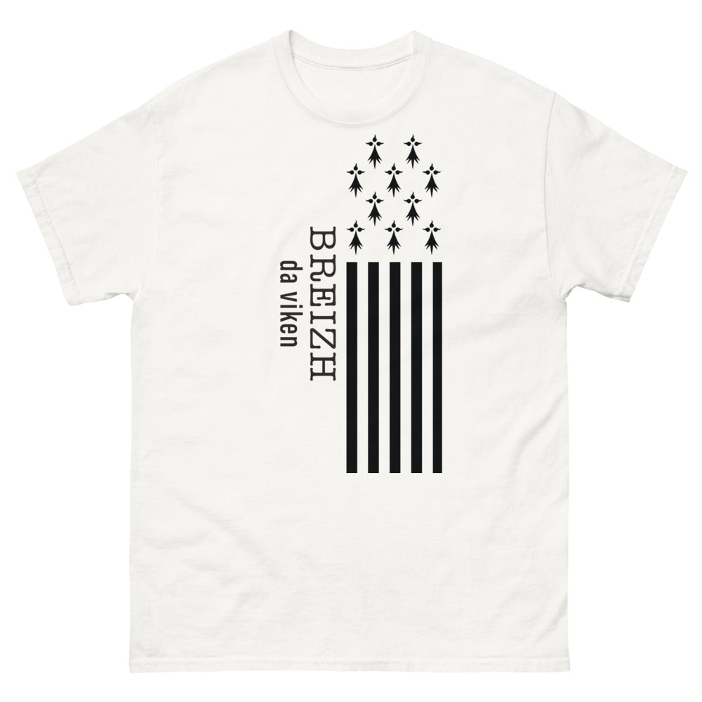 T-shirt Bretagne blanc - Héritage breton humoristique