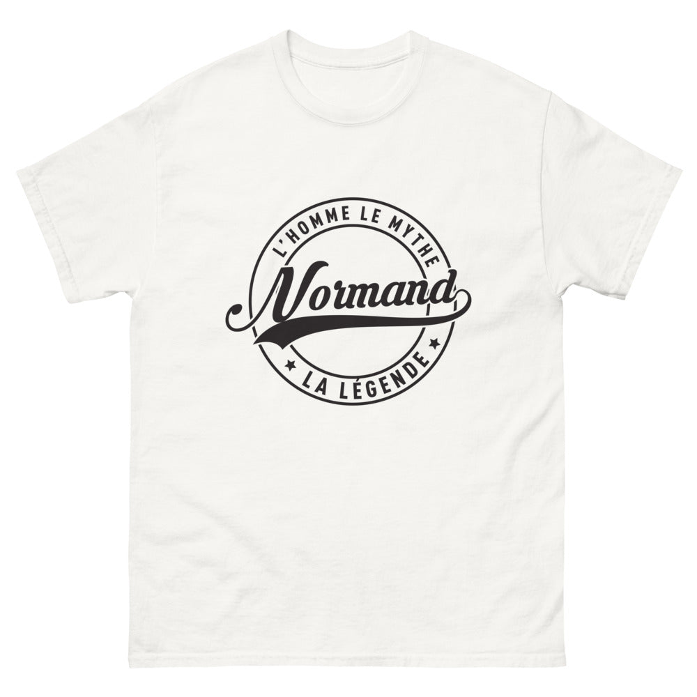 T-shirt Normand blanc - L'homme, le mythe, la légende