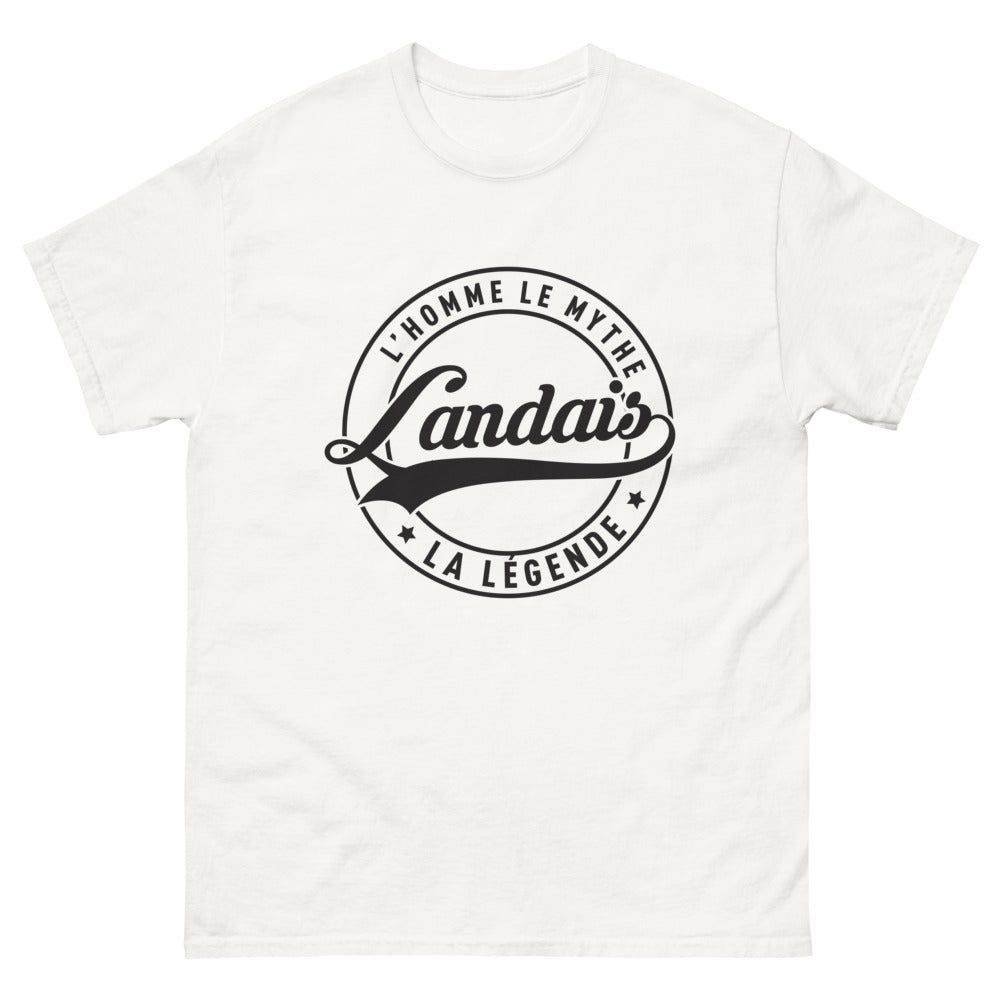 T-shirt Landais blanc - L'homme, le mythe, la légende
