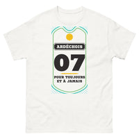 Thumbnail for T-shirt Ardèche blanc - Hommage Éternel