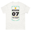 T-shirt Ardèche blanc - Hommage Éternel