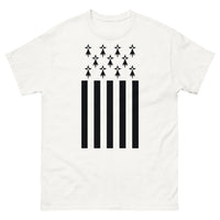 Thumbnail for T-shirt Bretagne blanc - Rayures bretonnes élégantes