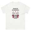T-shirt Franco-Polonais blanc - Affichez vos racines avec fierté