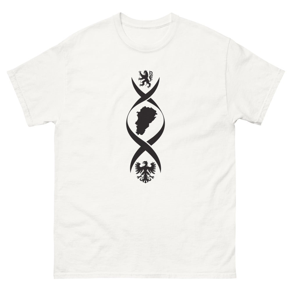 T-shirt Lion Map Eagle blanc - Célébration de l'héritage