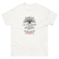 Thumbnail for T-shirt Pologne blanc - Le Cœur de Mes Racines
