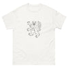 T-shirt Écosse blanc - Fierté écossaise avec Lion Rampant