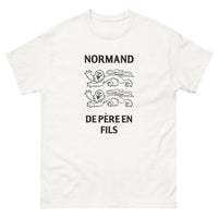 Thumbnail for T-shirt Normandie blanc - Normand de Père en Fils