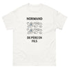 T-shirt Normandie blanc - Normand de Père en Fils