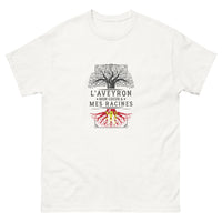 Thumbnail for T-shirt Aveyron blanc - Mon cœur, mes racines