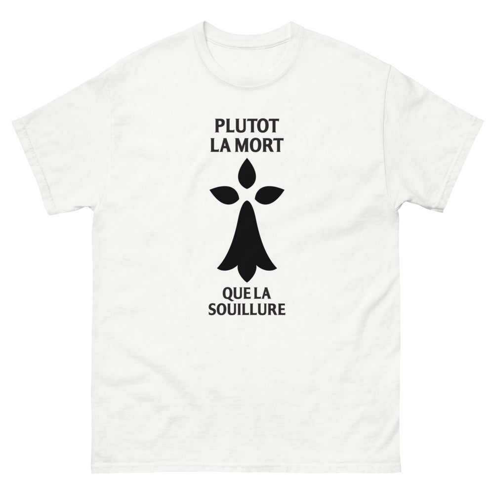 T-shirt blanc - Design unique et local
