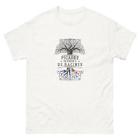 Thumbnail for T-shirt Picardie blanc - Racines authentiques et humour