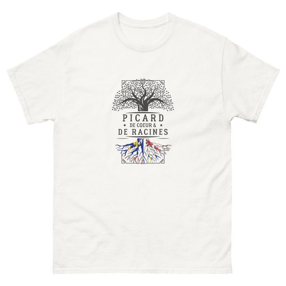 T-shirt Picard blanc - Héritage des racines