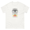 T-shirt Auvergne blanc - Racines authentiques et humour