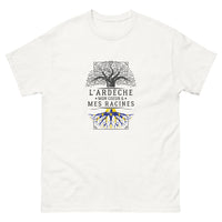 Thumbnail for T-shirt Ardèche blanc - Mon cœur, mes racines