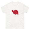 T-shirt Pérou blanc - Carte du Pérou en design