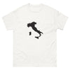 T-shirt Italie blanc - carte de l'Italie en style clair