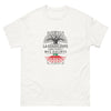 T-shirt Guadeloupe blanc - Mon cœur, mes racines