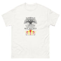 Thumbnail for T-shirt Ariège blanc - Mon cœur, mes racines