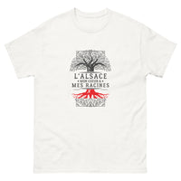 Thumbnail for T-shirt Alsace blanc - Mon cœur, Mes racines