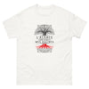 T-shirt Alsace blanc - Mon cœur, Mes racines