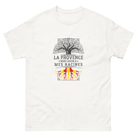 Thumbnail for T-shirt Provence blanc - Mon cœur mes racines