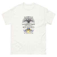 Thumbnail for T-shirt Franche-Comté blanc - Mon cœur, mes racines