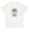 T-shirt Franche-Comté blanc - Mon cœur, mes racines