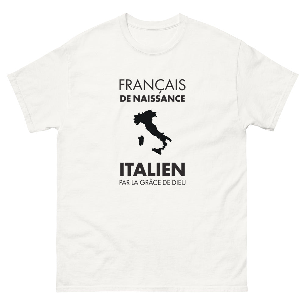 T-shirt Français de Naissance blanc - Fier de ses origines