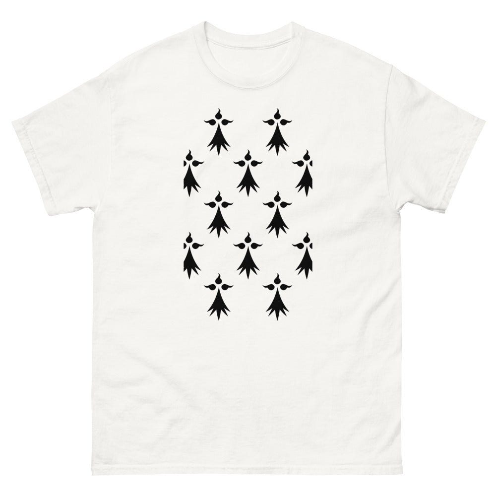 T-shirt Bretagne blanc - Fier de nos racines