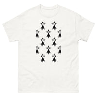 Thumbnail for T-shirt Bretagne blanc - Fier de nos racines