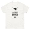 T-shirt Bretagne blanc - Je n'ai pas besoin de thérapie
