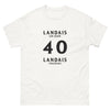 T-shirt Landes blanc - Landais Un Jour, Toujours