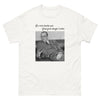 T-shirt Alsacien blanc - Ça m'en touche une sans faire bouger l'autre