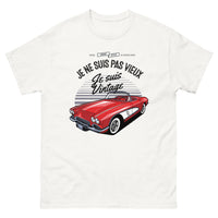 Thumbnail for T-shirt vintage blanc - Je ne suis pas vieux, je suis vintage
