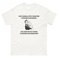 Thumbnail for T-shirt Lorraine blanc - Humour et fierté régionale