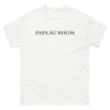 T-shirt cadeau pour papa blanc - Papa au Rhum humoristique