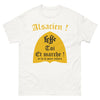 T-shirt Alsacien blanc - Lève-toi et Marche