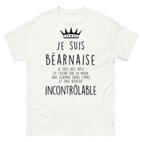 Thumbnail for T-shirt Béarnaise blanc - Cœur sur la main