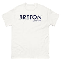 Thumbnail for T-shirt Bretagne blanc - Breton Père-fect humoristique
