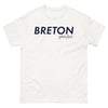 T-shirt Bretagne blanc - Breton Père-fect humoristique